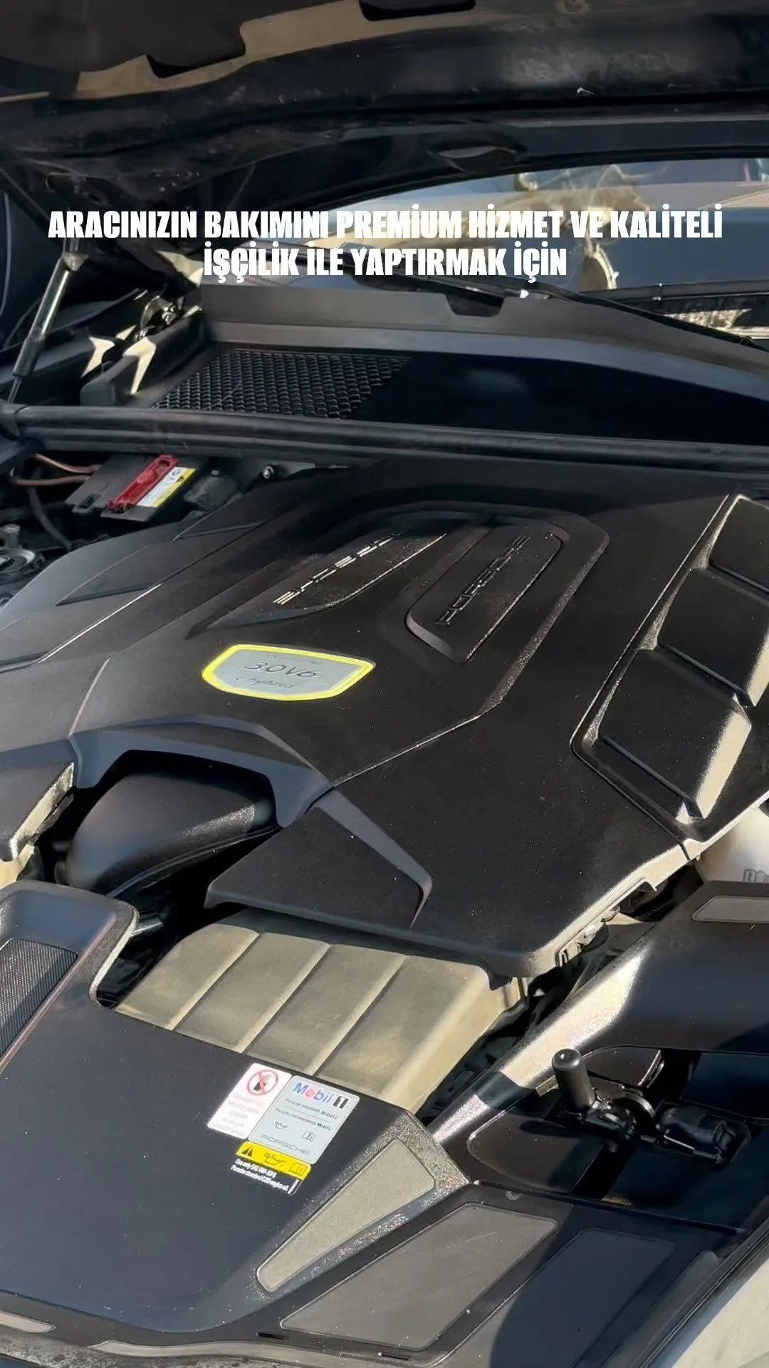 İzmir Porsche V6 E-Hybrid Motor Bakımı ve Servisi